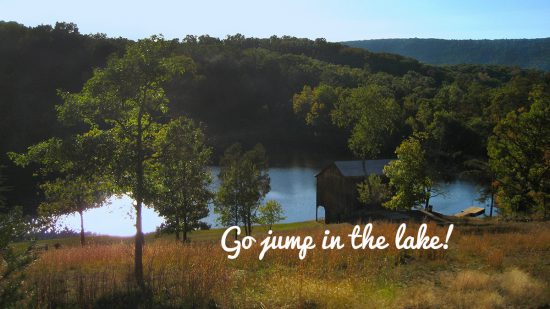 Camp Tall Timbers beautiful lake